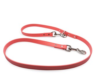 Pink BioThane Dog Leash, Dirt Resistant Dog Leash, Waterproof Dog Leash, BioThane Leash, Dog Walking Kit, Girl Dog Leash