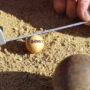 Cochonnet personnalisé,Compte points pétanque, pétanque, cadeau papa image 1