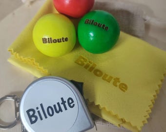 3 PERSONALIZED piglets, meter and cloth, petanque score counter, petanque, dad gift