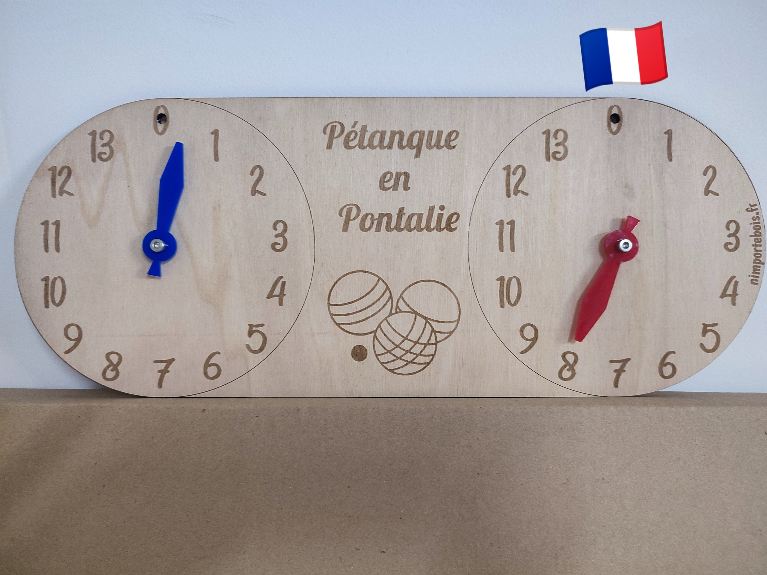 Compteur de point score pétanque -  France