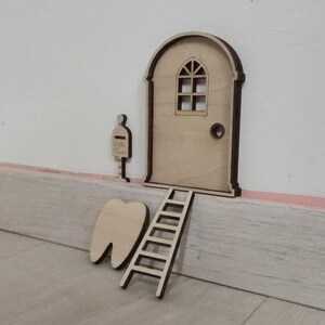 The tooth fairy's door, baby tooth box