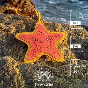 Starfish Coin Purse Bag Charm Pattern and Illustrated Tutorial