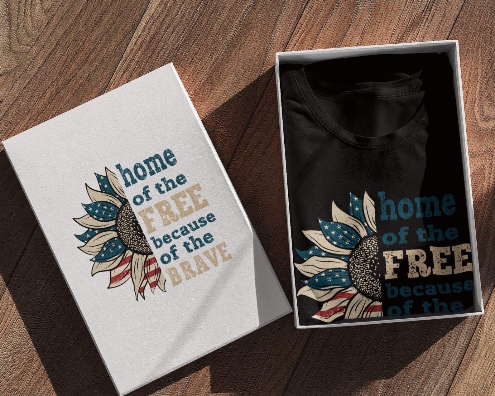home of the free because of the brave sunflower svg home of the free because of the brave sunflower svg