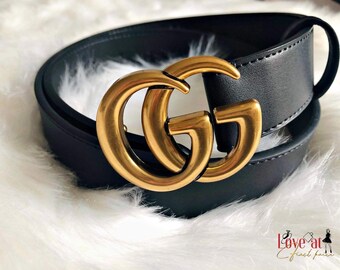 Inspired Leather Belt TOP QUALITY ( 1.5” width) BOX Included