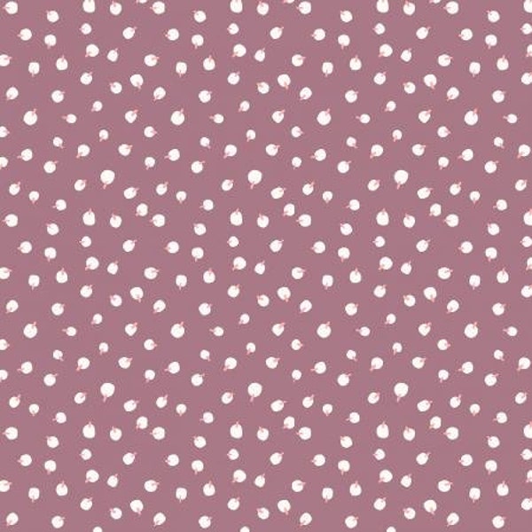 Find Me In Ibiza / Tapas / Love Affair Fabric / Cotton and Steel / Purple dot fabric / 100% cotton / Choose your yardage