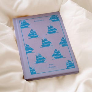 Persuasion Journal, Jane Austen Gifts, Captain Wentworth Fan Gift, Journal for Author, Poetry Notebook, Vintage Style Hardcover Journal