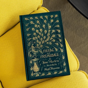 Dziennik w stylu vintage „Duma i uprzedzenie”, prezenty Jane Austen dla czytelników, notatnik w oryginalnej okładce książki „Duma i uprzedzenie”, prezent dla pisarza
