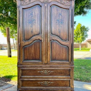 Customizable: Drexel Brittany armoire French provincial