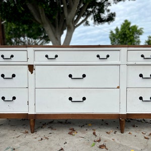 Customizable: Century MCM dresser, sideboard, credenza, tv stand.