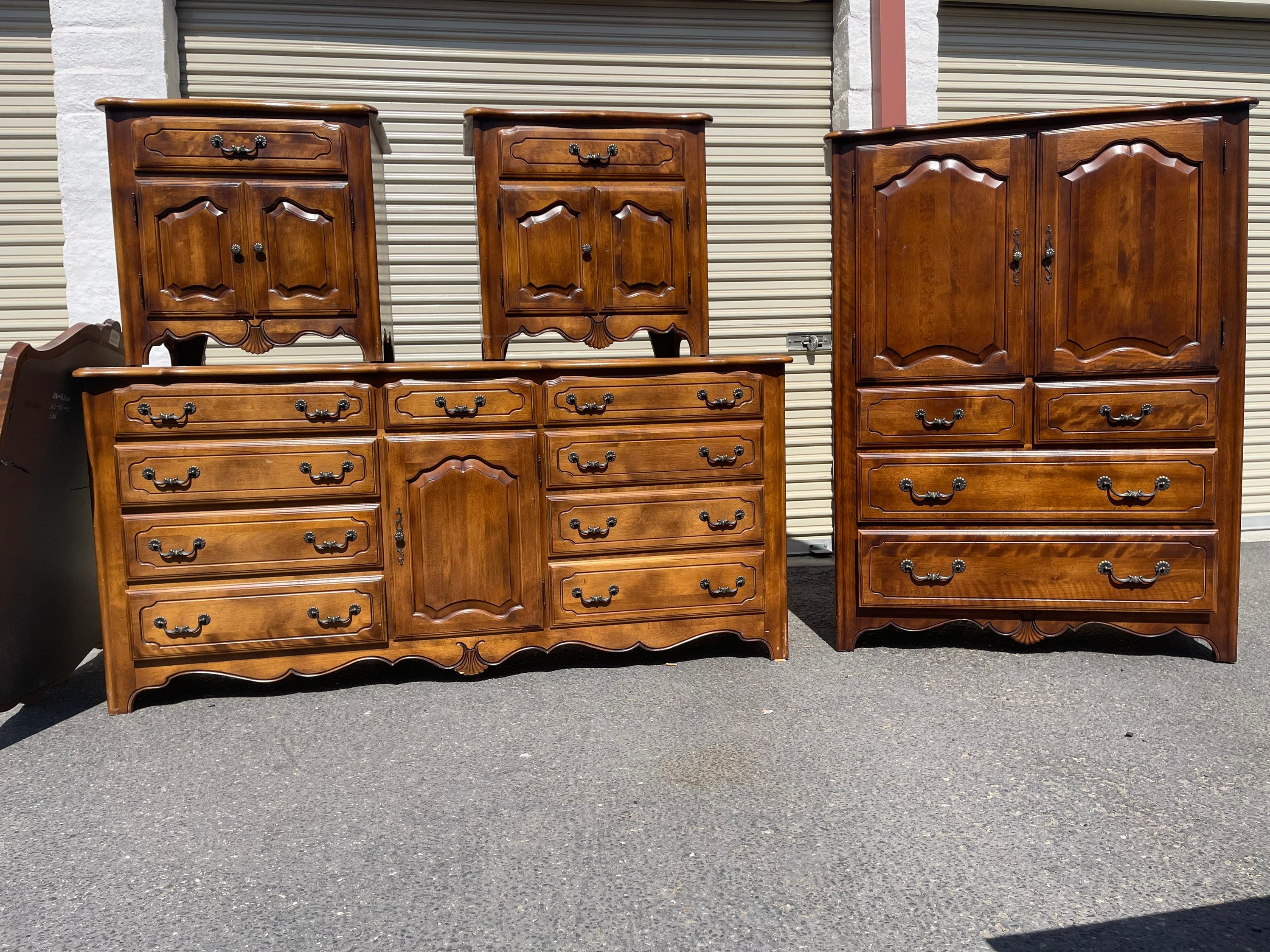 Available Ethan Allen bed set with king canopy bed custom Etsy