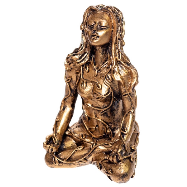Veronese Earth Goddess Gaia in Lotus Position