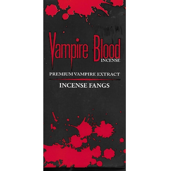 Vampire Blood Incense Fangs | Premium Incense Cones | Dragon's Blood Incense | Sandalwood Incense Cones