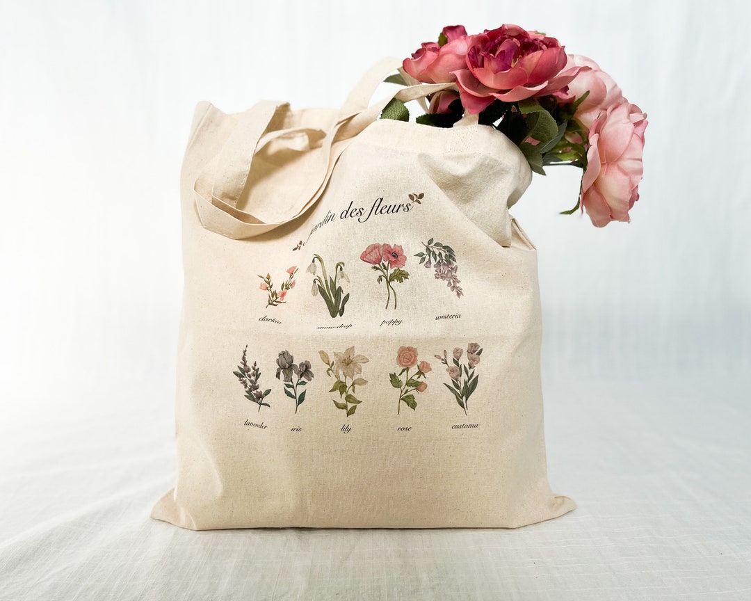 THE ROW Painted Flower Market Tote Bag