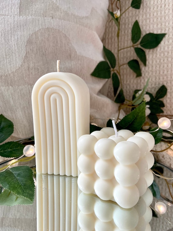 Soy Wax Bubble Cube Candle Buy