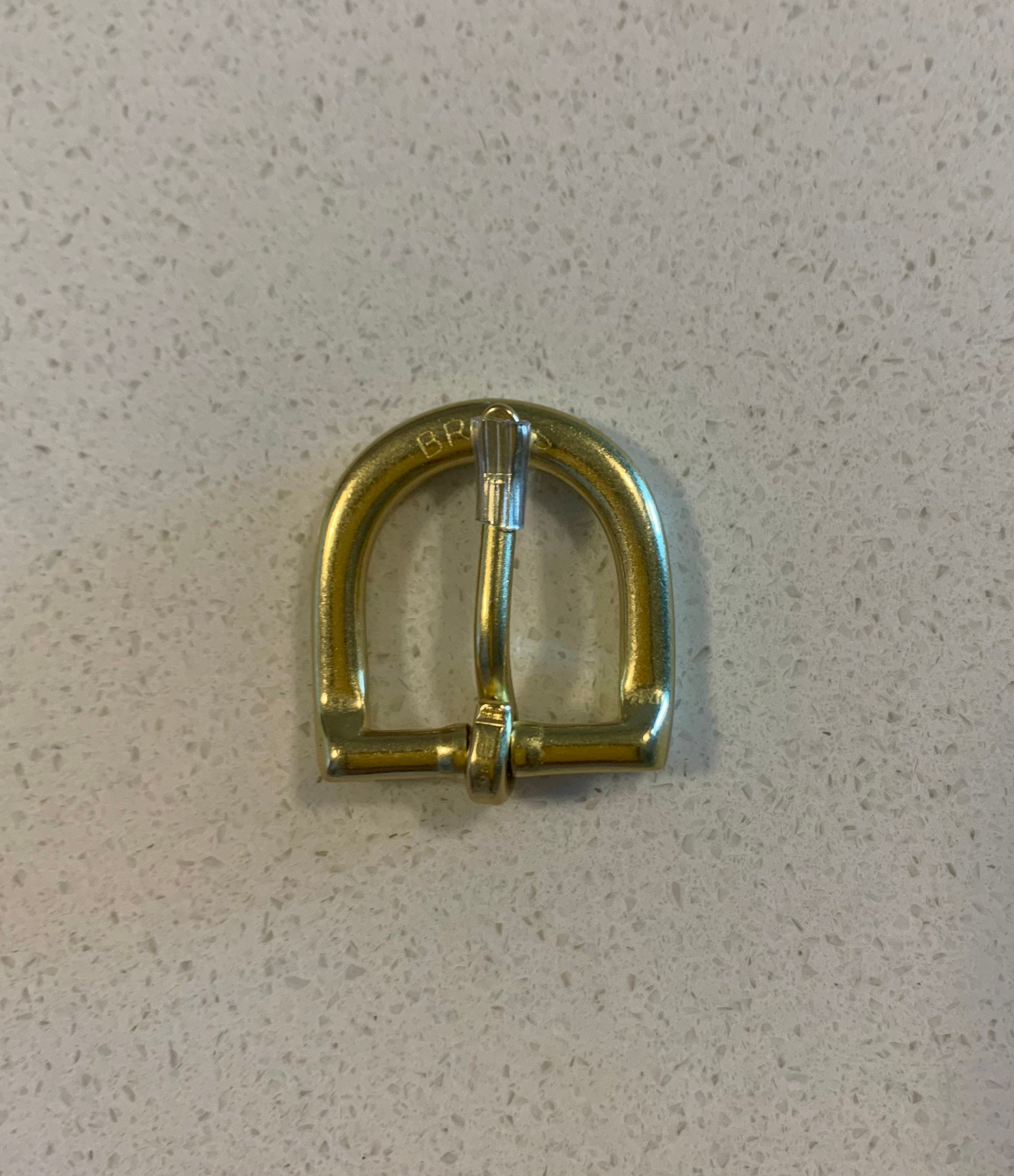 Solid Brass Buckle 3/4 Etsy