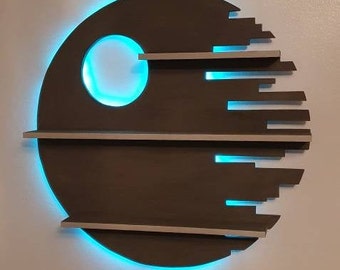 Houten Death Star-planken