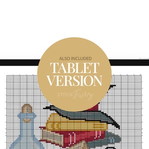 Wizarding Cross Stitch Pattern, Instant Download PDF, Counted Cross Stitch, Embroidery Pattern, PDF Pattern image 7