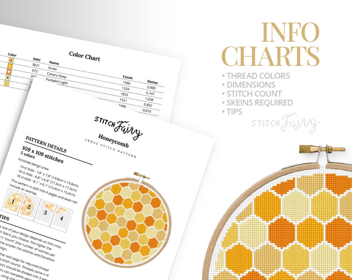 Cross Stitch Pattern Instant Download PDF Counted Etsy