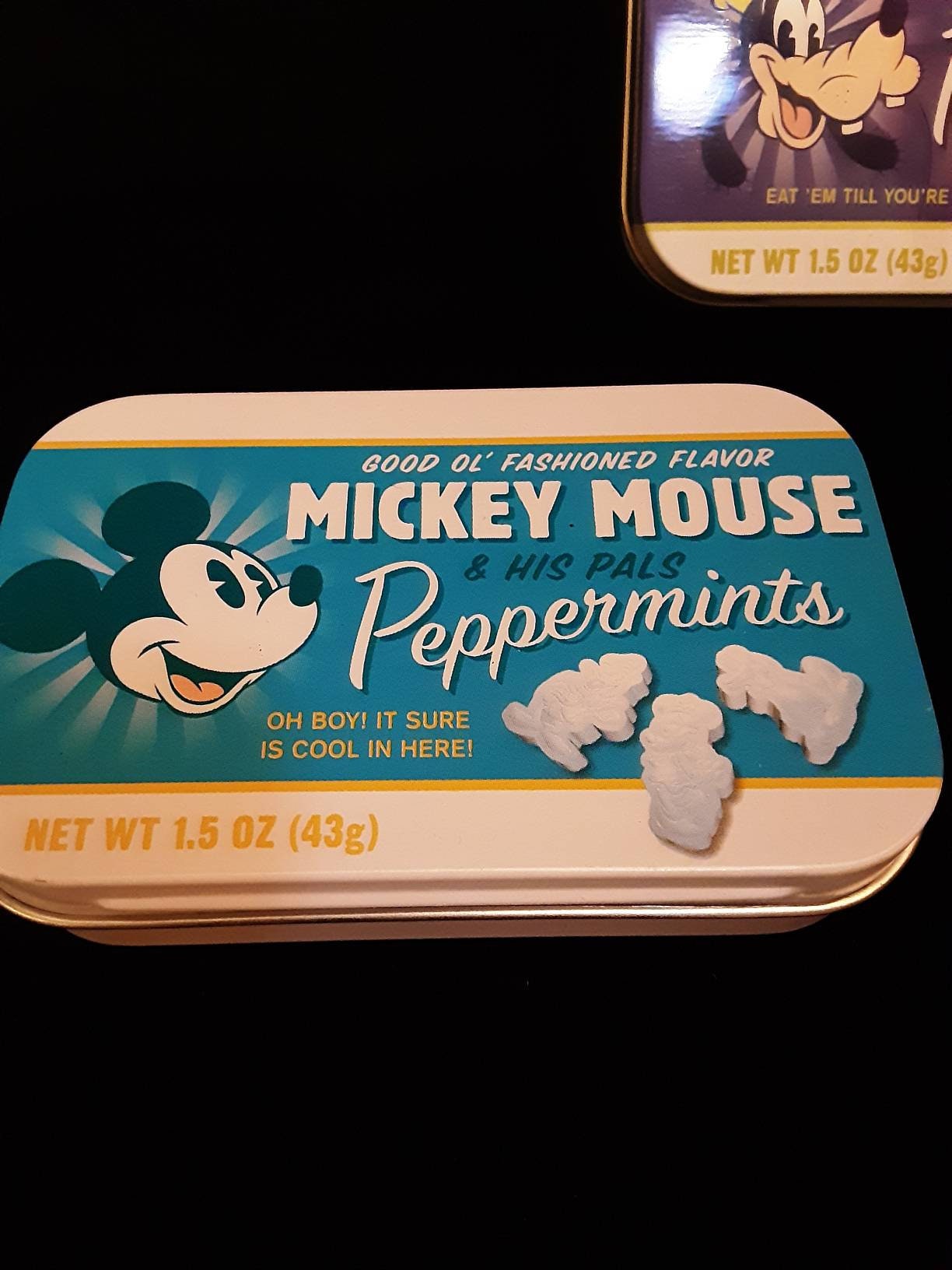 Mickey and Goofy Peppermint Tins Tins Only | Etsy