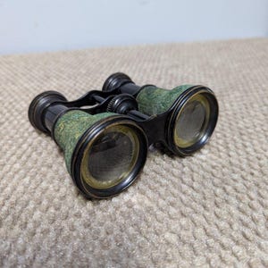 Antique French Brass Opera Glasses by Le Maire Fabt Paris