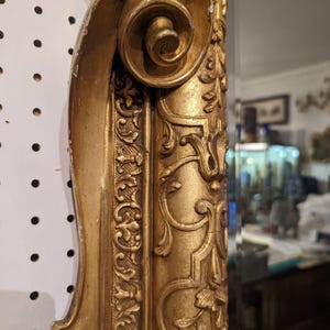 1875 Renaissance Revival Large Gilt Mirror PICKUP ONLY image 3
