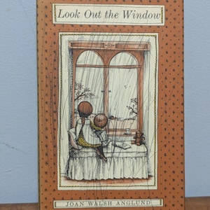First Edition Look Out the Window Joan Walsh Anglund 1959 DJ HC