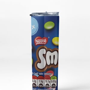 Smarties Tumbler Artwork