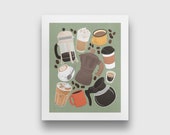 Coffee Poster, Coffee Sign, Coffee Gift, Coffee Bar Sign, Coffee Print, Coffee Lover Gift