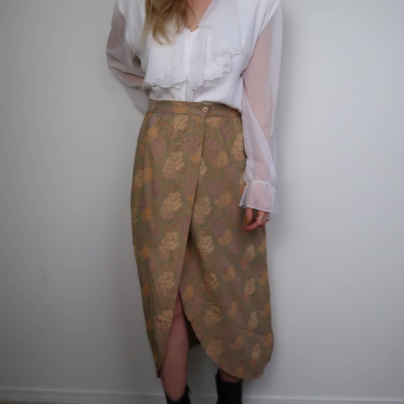 Vintage Georgio Armani tulip skirt