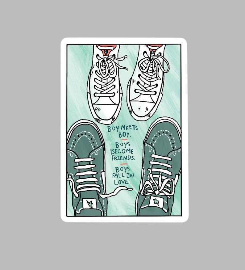 Heartstopper Shoes Sticker Etsy