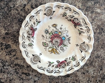 Vtg Myotts "Bouquet" Dessert/Decorative Plate Staffordshire England