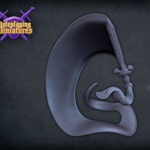 Animated Sword Miniature  | RPG Minis | DND | D&D | RPG | Tabletop Gaming |  From Roleplaying Miniatures