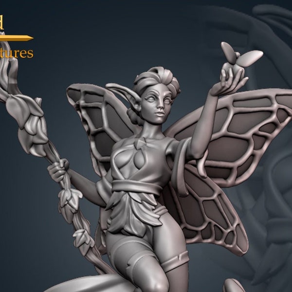 Fairy Miniatures (9 Variations)  | RPG Minis | D&D | RPG | Tabletop Gaming |  From Galaad Miniatures