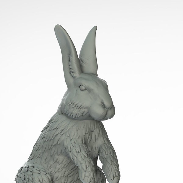 Rabbit Miniature  | RPG Minis | D&D | DND | RPG | Tabletop Gaming |  From 3D IPStudios