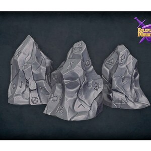 Rock Collection Scatter  | RPG Minis | DND | D&D | RPG | Tabletop Gaming |  From Roleplaying Miniatures