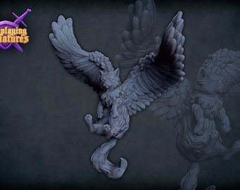 Tressym Miniature  | RPG Minis | DND | D&D | RPG | Tabletop Gaming |  From Roleplaying Miniatures