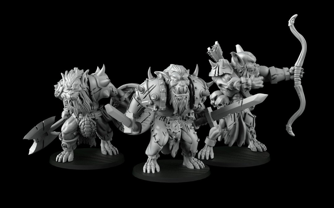 Bugbear Miniatures - 3 Versions | RPG Minis | D&D | DND | RPG ...