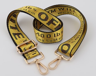 Off white purse strap Clearance