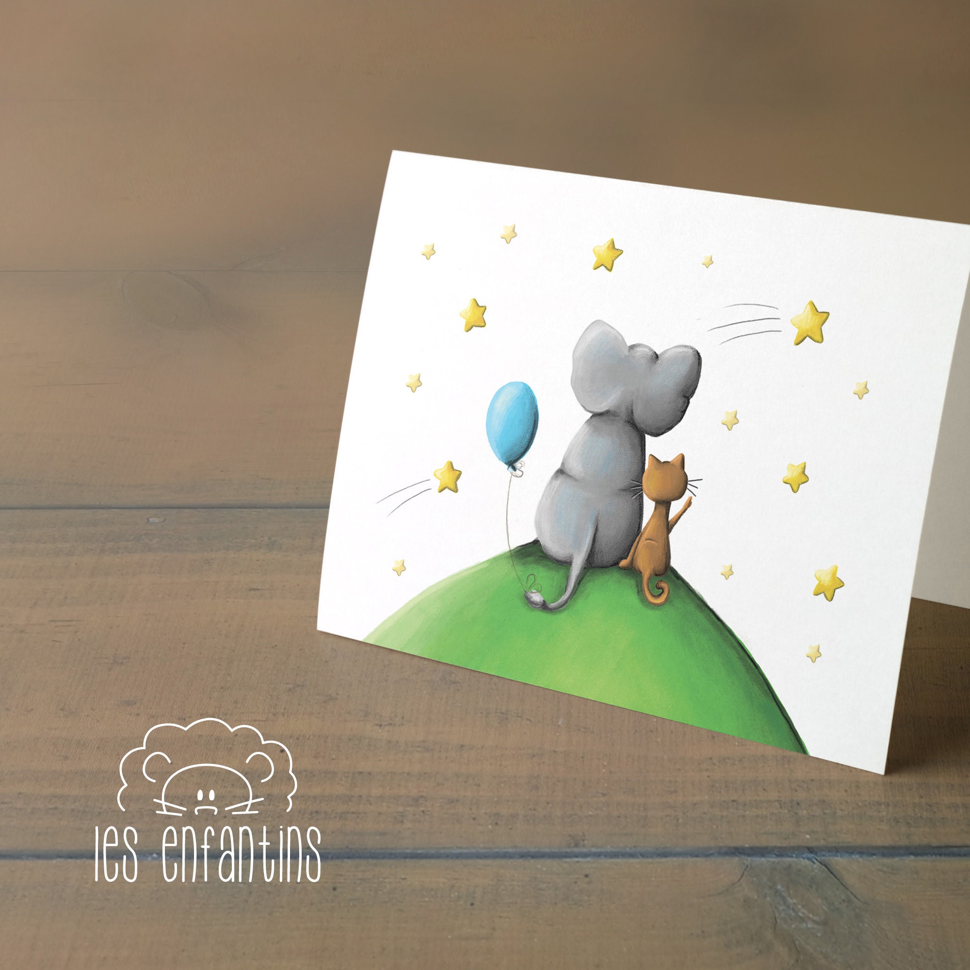 Lot of 10 greeting cards Children children's greeting  Etsy