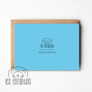 Carte d’anniversaire - carte de souhaits - carte de voeux - carte de fête - enfants - bébé - femme - adolescent - hiboux - fait au québec image 2