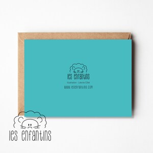 Carte d’anniversaire - carte de fête - carte de voeux - carte de souhaits - pour un enfant - bébé - tout-petit - astronaute - fait au Québec image 2