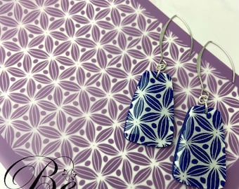 Flower Pattern Silk Screen Stencil | Polymer Clay Jewelry Tool