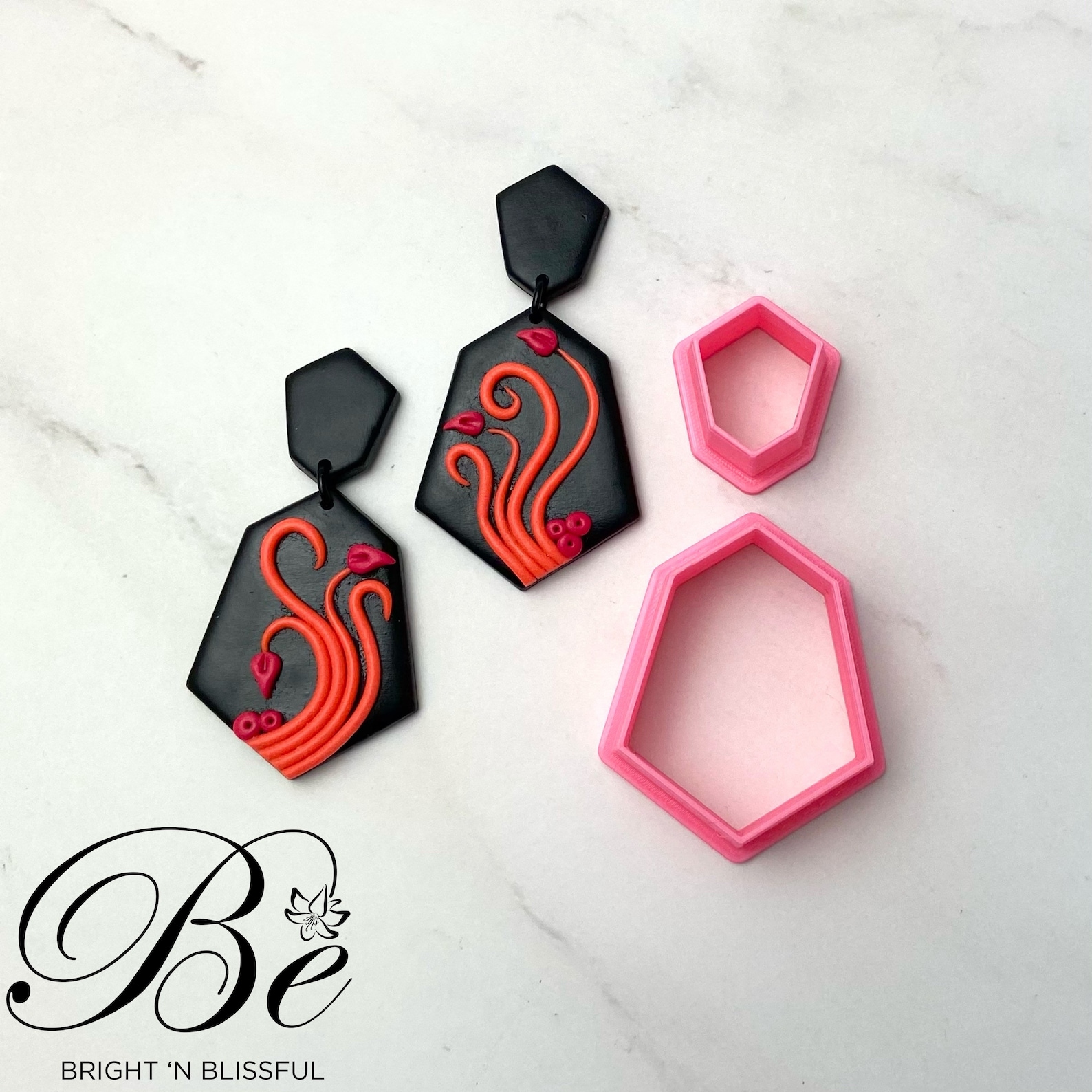 Clay Cutter Shape Crystal Polymer Clay Earring Cutter UK Etsy