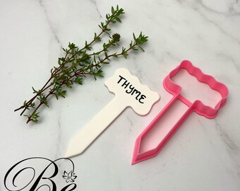 Herb Plant Marker Cutter | Polymer Clay Tool