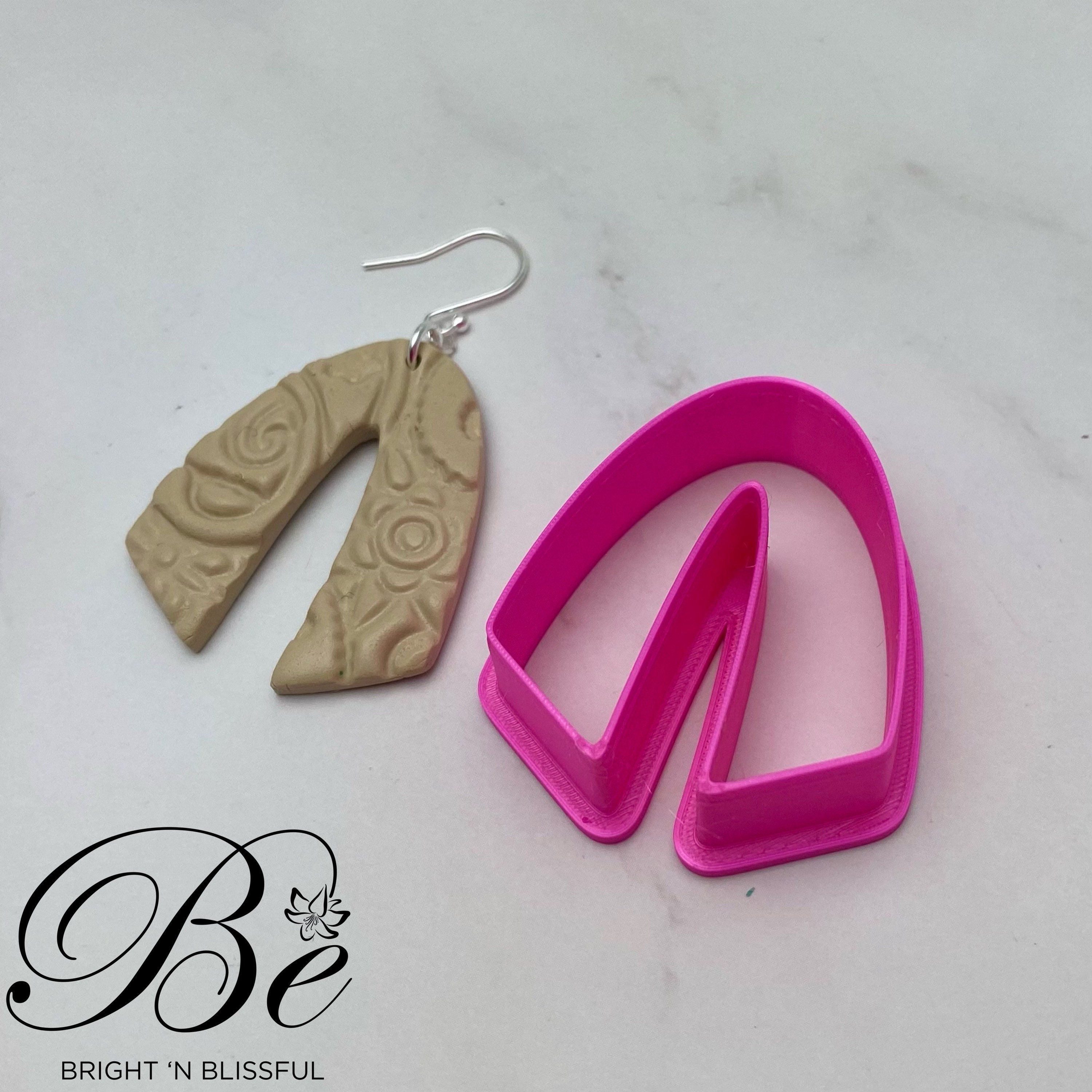 Clay Cutter Pointed Arch Shape Polymer Clay Cutter UK Etsy