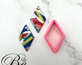 Diamond Clay Cutter | Polymer Clay Earring Tool, Jewelry Making