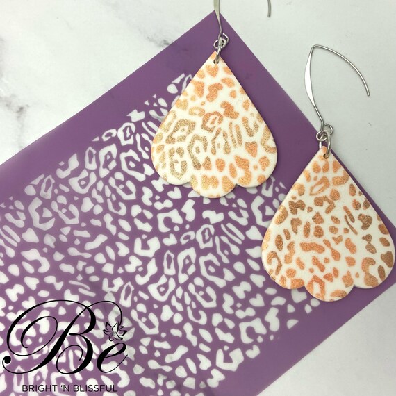 Set 16 Paia Orecchini In Pelle Leopardati E Foglia: Leggeri E Morbidi Per Donna