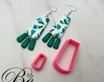 Tapered Rectangle Clay Cutter | Polymer Clay Earring Tool