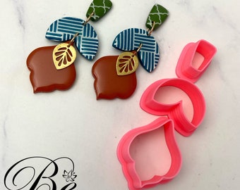 Set bloemenkleisnijders | Oorbellen polymeerklei