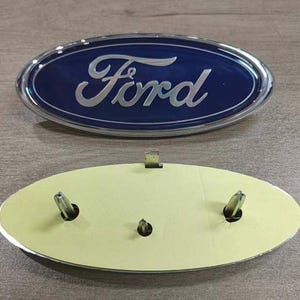 Ford Front Grille Emblem – Blue Oval Logo For Taurus, Fusion, Escape, Explorer, Focus (OEM New) 6 thumbnail image